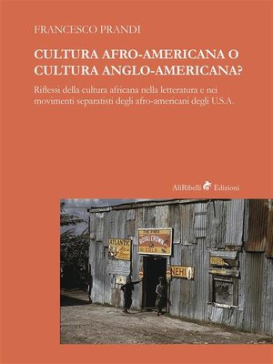 cover image of Cultura Afro-americana o cultura anglo-americana?